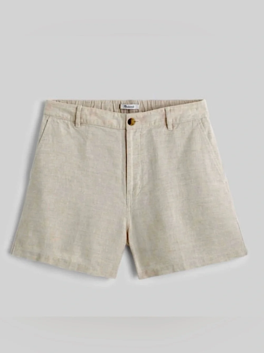 New! Madewell The Zoe Short in 100% Linen.